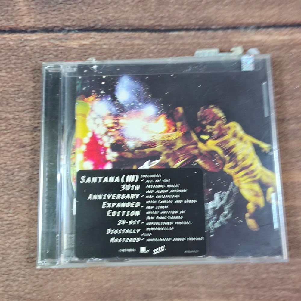 Santana Santana III CD 30th Anniversary Expanded Ed Black Good 24-Bit Remastered